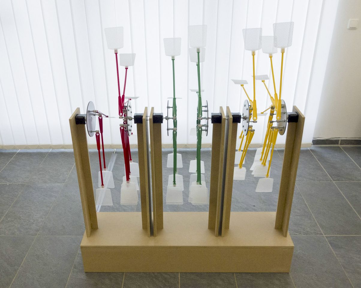 Foto von „Auszeit“ von Matthijs Muller in der Austellung WEG, Kulturwerkstatt Kircheib, 2022. Foto von „Auszeit“ von Matthijs Muller in der Austellung WEG, Kulturwerkstatt Kircheib, 2022.