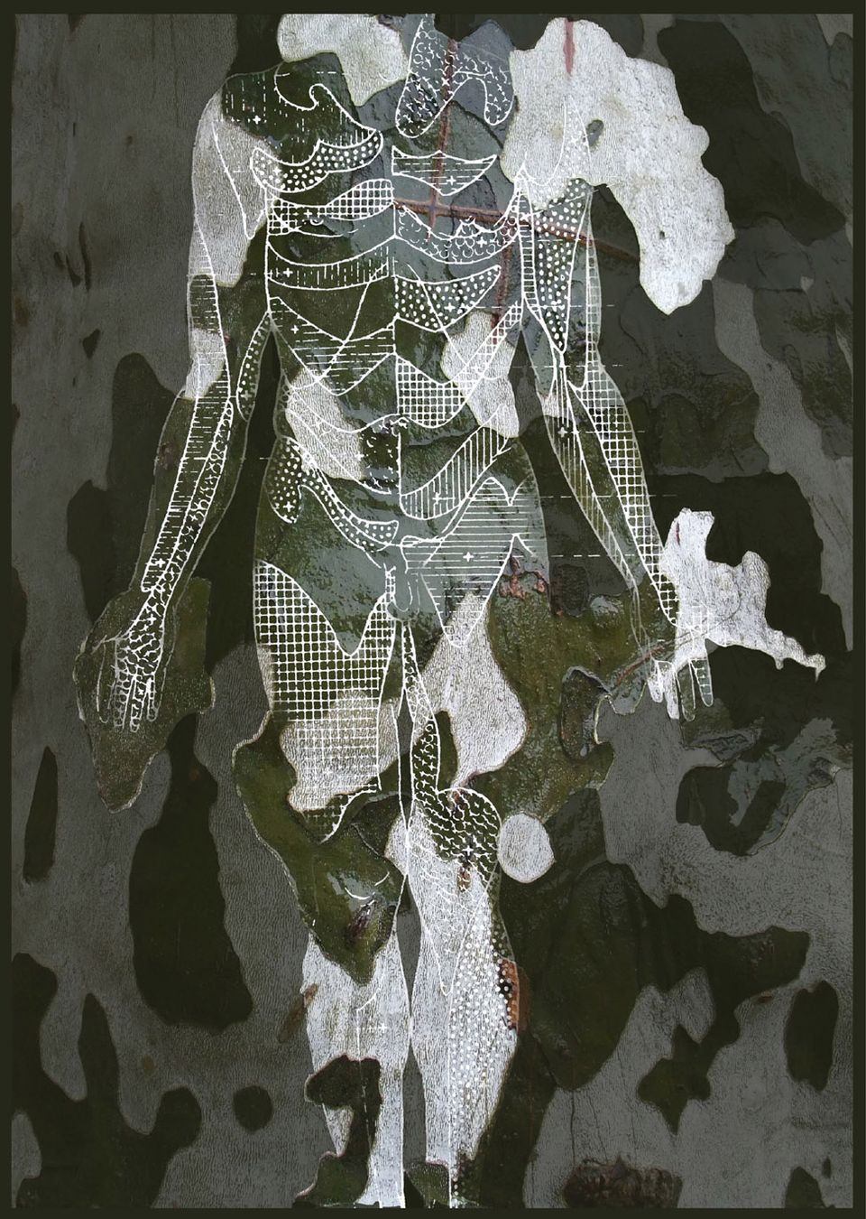 Foto Digitalcollage “Ohne Titel” von Sonja Karle in der Ausstellung WEG, Kulturwerkstatt Kircheib, 2022. Foto Digitalcollage “Ohne Titel” von Sonja Karle in der Ausstellung WEG, Kulturwerkstatt Kircheib, 2022.